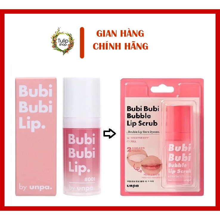 GEL TẨY DA CHẾT MÔI UNPA BUBI BUBI LIP