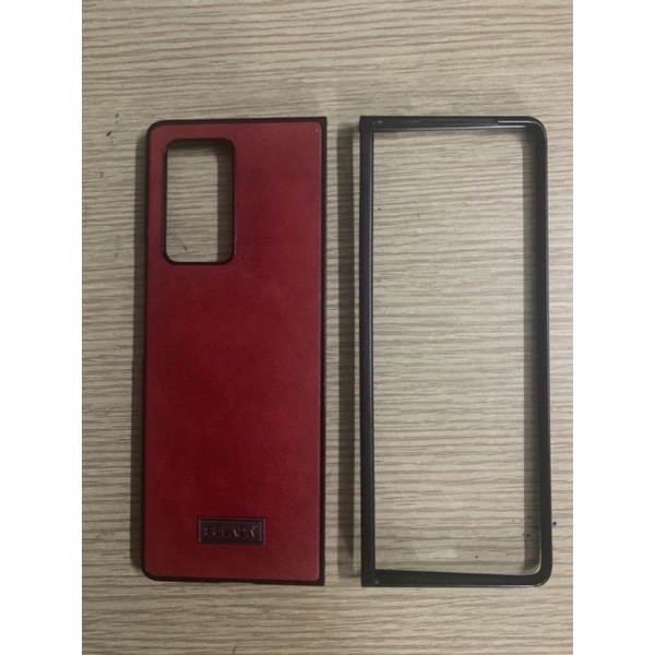 Ốp lưng sulada da cho ss galaxy Z Fold 2 /w21