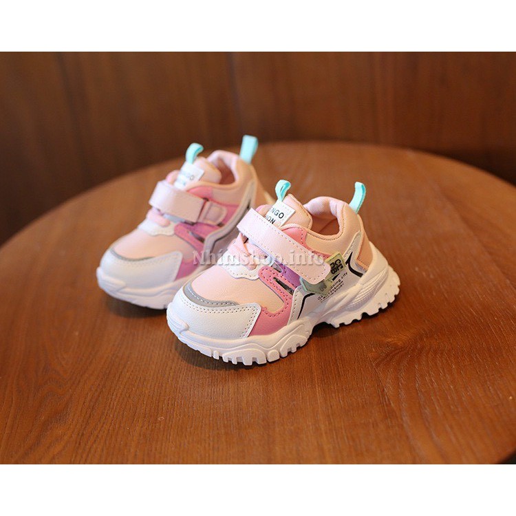 Giày nhí xinh xắn giày thể thao cho bé gái siêu mềm phong cách Hàn Quốc mới về đủ size 1 - 5 tuổi GE84