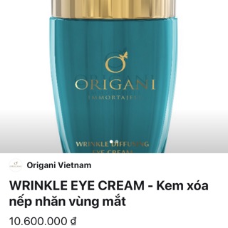 Kem xoá nhăn vùng mắt ORIGANI ( c nhi ngoc le)