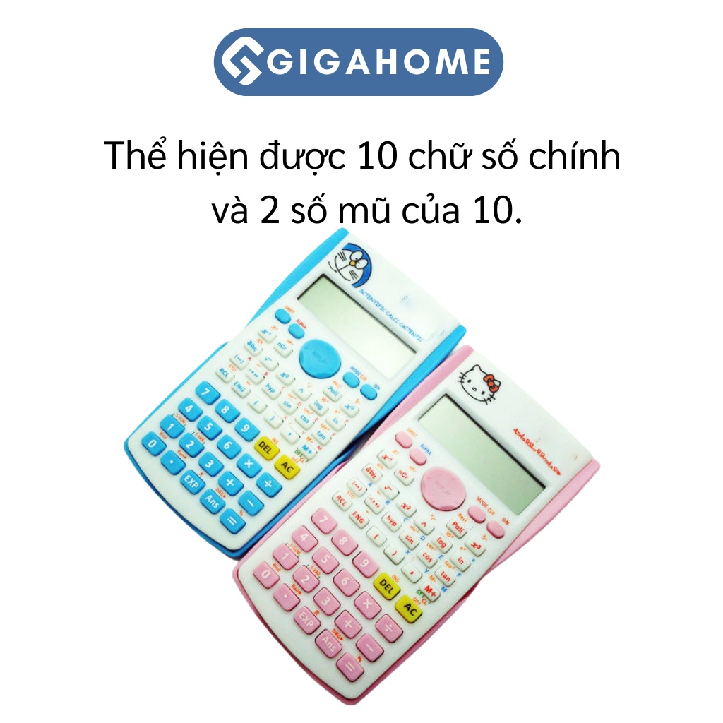 Máy Tính Học Sinh Hello Kitty Và Doraemon Dễ Thương GIGAHOME 8163