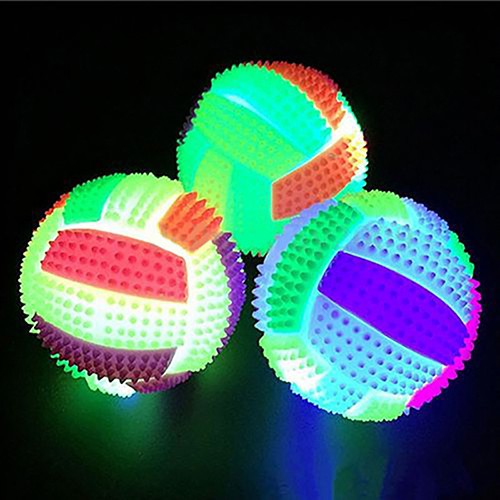 Đồ chơi bóng nẩy có đèn LED đổi màu
