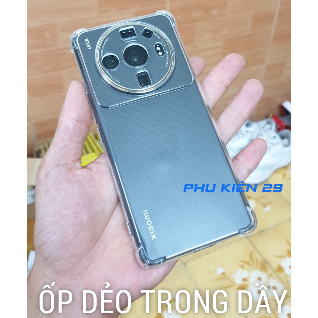 Ốp lưng silicon chống sốc,chống va đập trong suốt Pudini