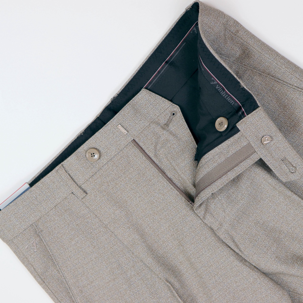 Quần Tây Nam Công Sở 1 Ly Classic Vĩnh Tiến Vải Giãn Nhẹ 445 - C532