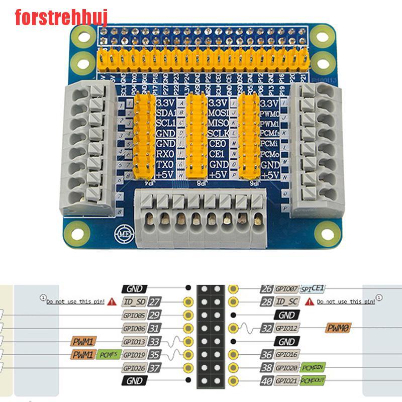 Bảng Mạch Mở Rộng Tự Lắp Ráp Raspberry Pi 4b / 3b + / 3b