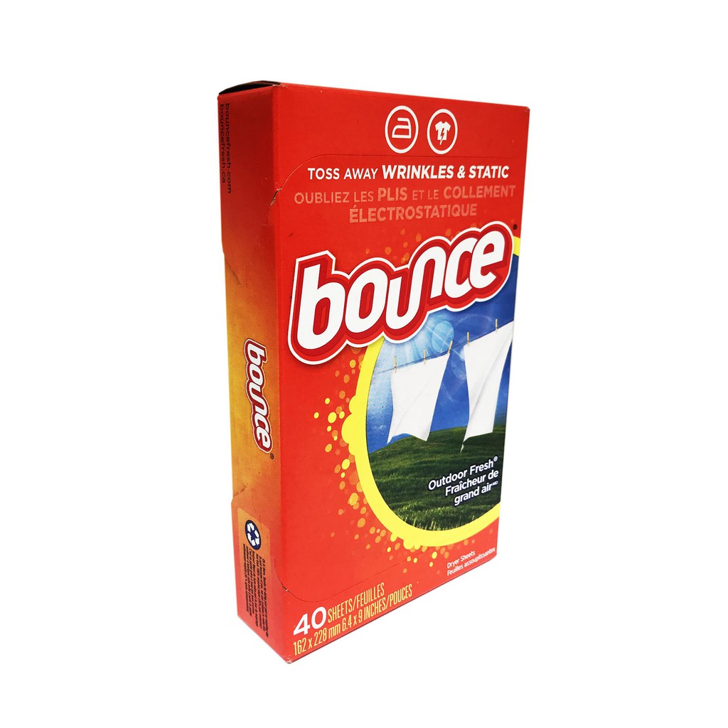 Giấy thơm Bounce Mỹ dùng cho máy giặt sấy (hộp 40 tờ ),an toàn cho sức khỏe,hương thơm kéo dài