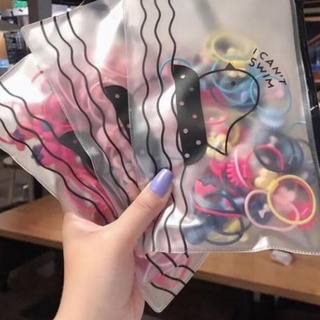 Gói 20 dây buộc tóc đáng yêu cho bé