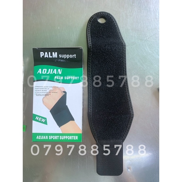 Băng thun bảo vệ cổ tay xỏ ngón