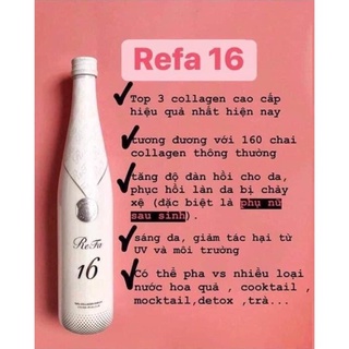 Nước uống Collagen Refa Nhật Bản chai 480ml