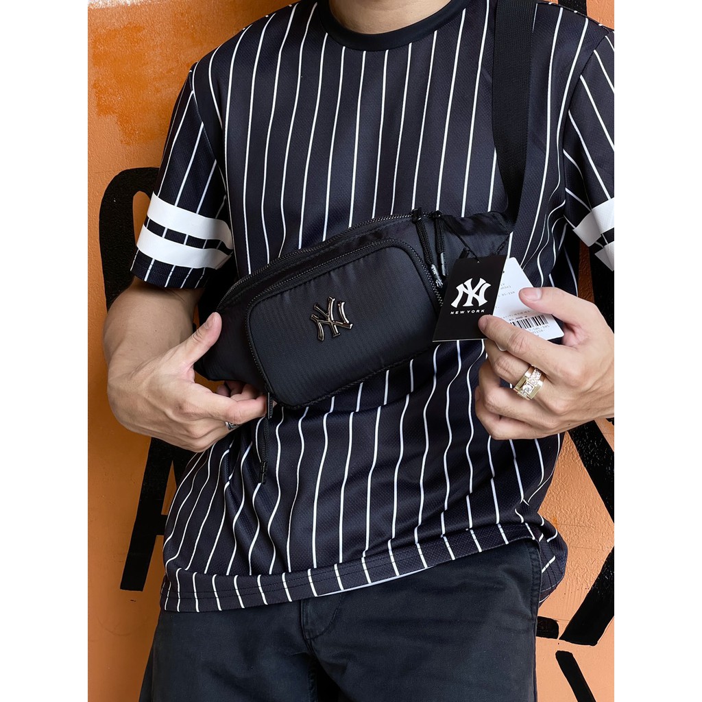 Túi bao tử | Túi đeo chéo| 2 ngăn Ny | Logo kim loại | Polyester cao cấp | BigBuy360 - bigbuy360.vn