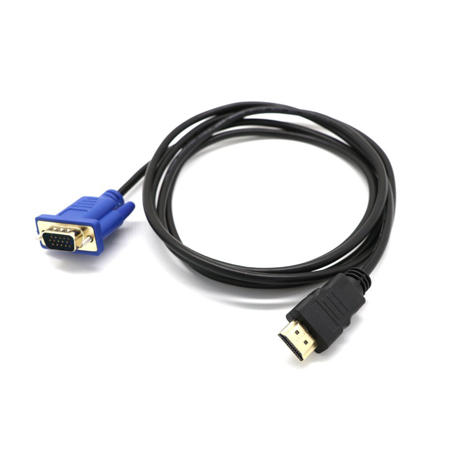 (orb) Cáp Chuyển Đổi Hdmi Sang Vga D-sub Đực Cho Hdtv Pc Màn Hình Máy Tính