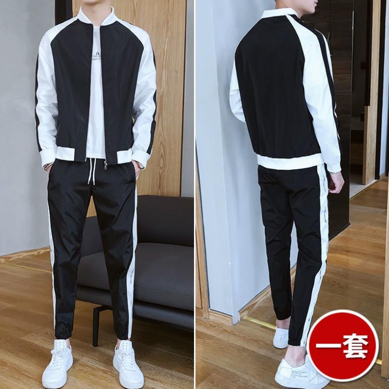 Sẵn PAS✚Đồ bộ nam ,Bộ Thể thao mùa đông cao cấp quần áo dài tay chất liệu poly dày dặn co giãn cực thoải mãi
