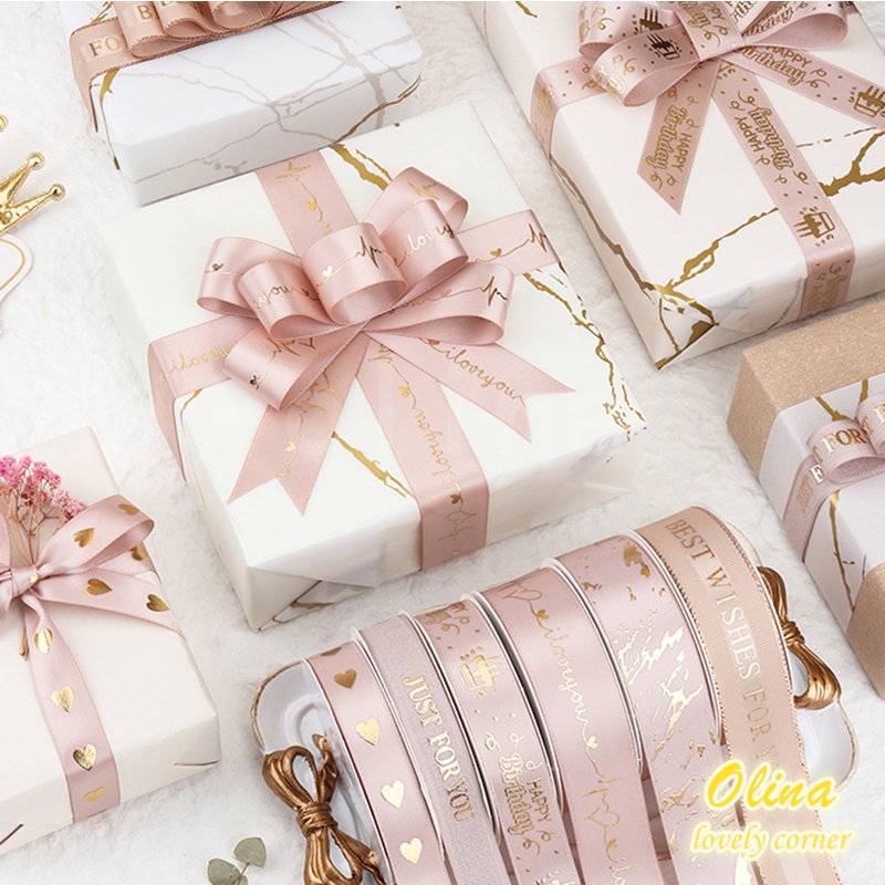 Cuộn dây ruy băng dài 9.1m dùng làm đồ thủ công tiện lợi