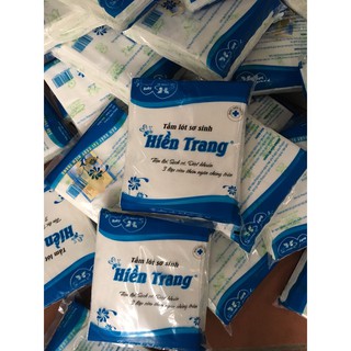 05 gói Tấm lót sơ sinh  Hiền  Trang tiện lợi, sạch sẽ,diệt khuẩn (khoảng 30 miếng/1 gói)