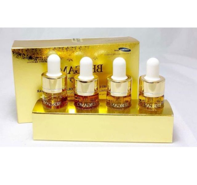 TINH CHẤT TÁI TẠO DA BERGAMO - Luxury Gold 13ml ( bộ 4lọ hộp vàng)