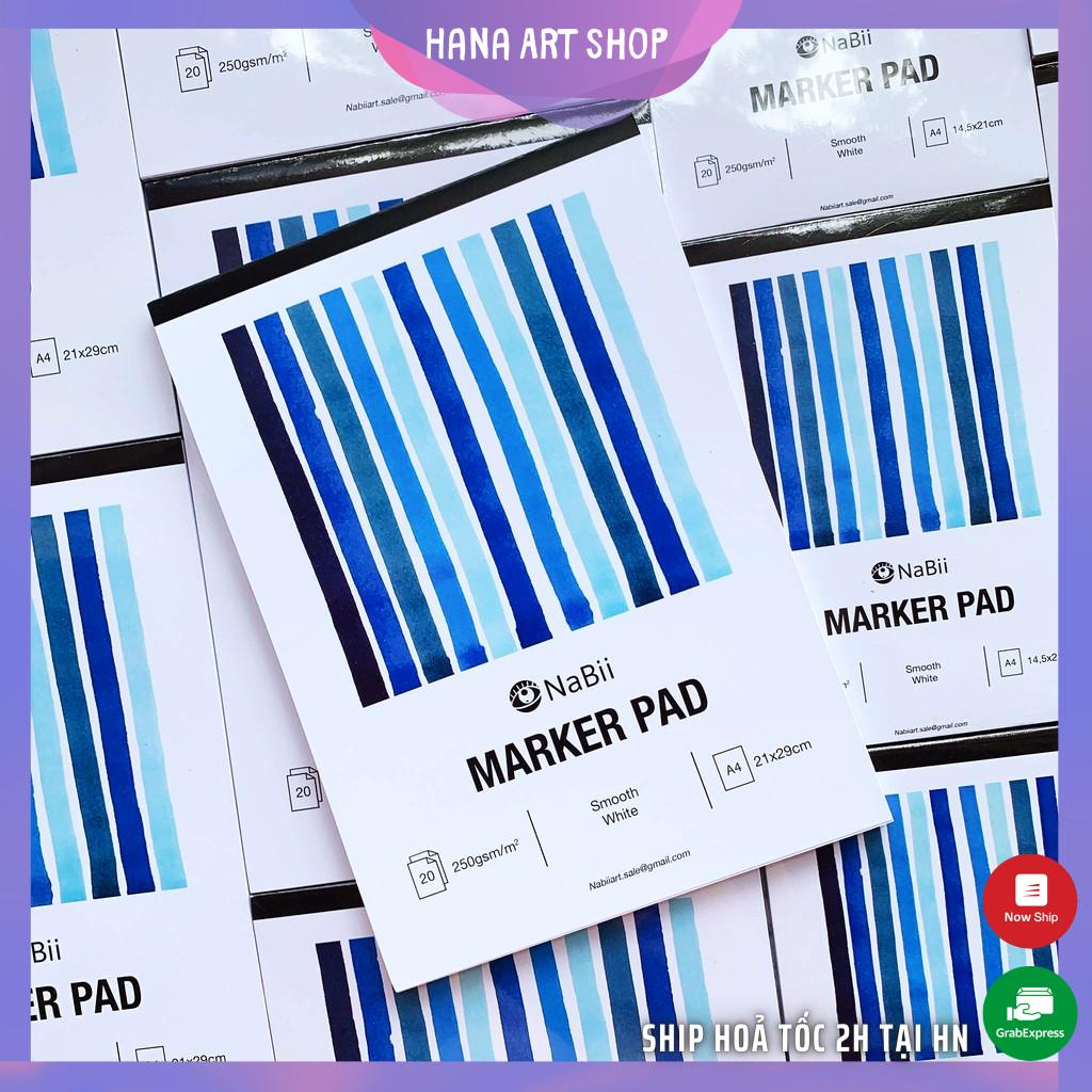 Sổ Nabii Marker Pad - 250Gsm - 20 tờ