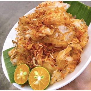 Bánh tráng sa tế muối Long An