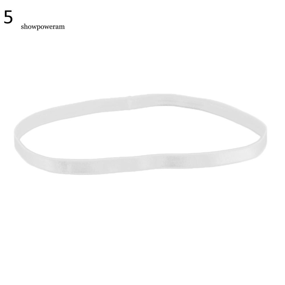 Băng đeo đầu thể thao co dãn chống trượt màu sắc tươi sáng