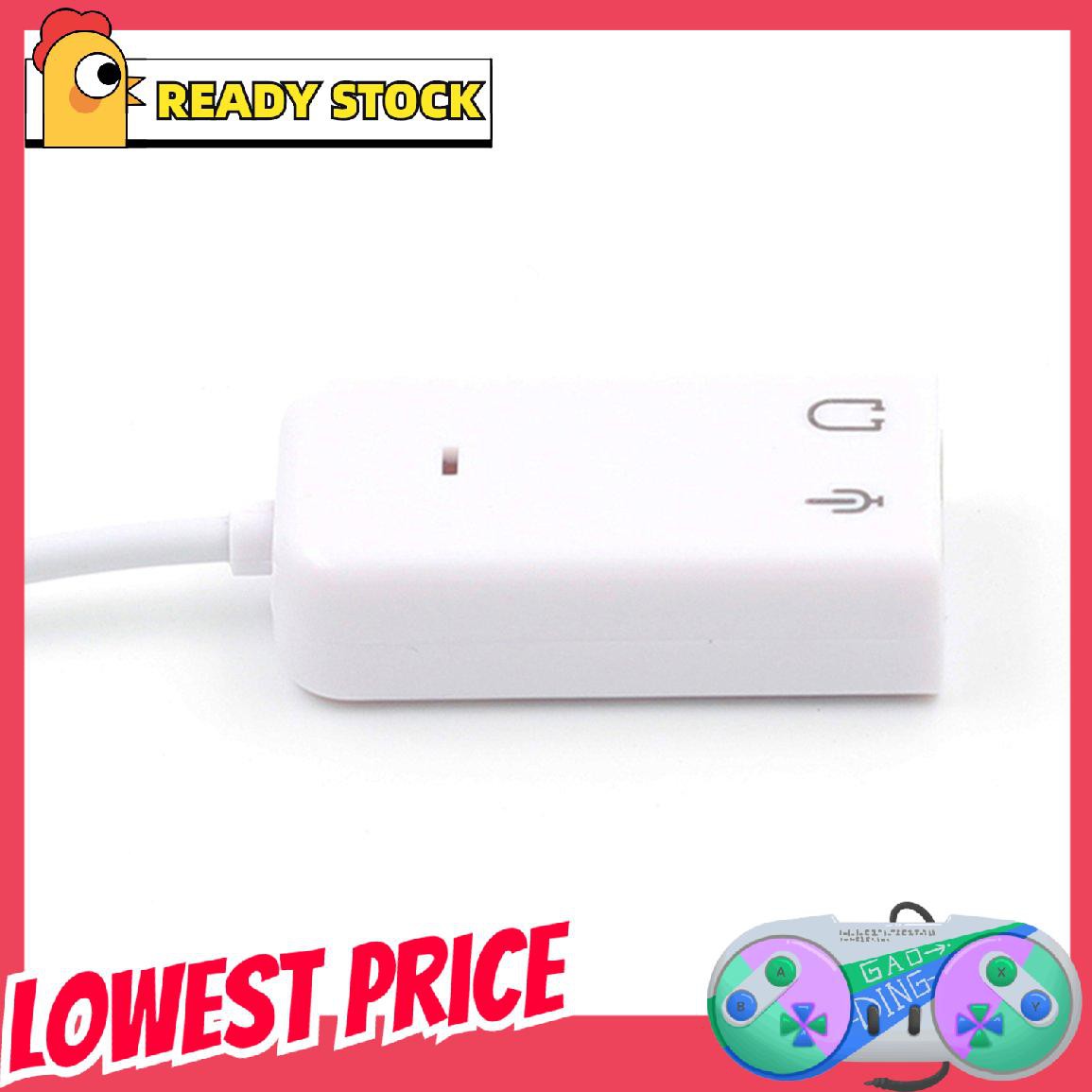 Card Âm Thanh Usb 7.1 Kênh Cho Laptop | BigBuy360 - bigbuy360.vn
