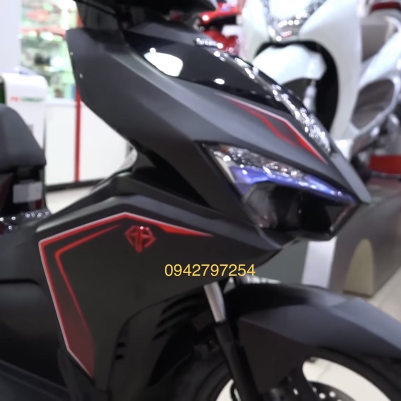 Sơn xe máy Honda Air Blade màu Đen nhám MTP215-2K Ultra Motorcycle Colors