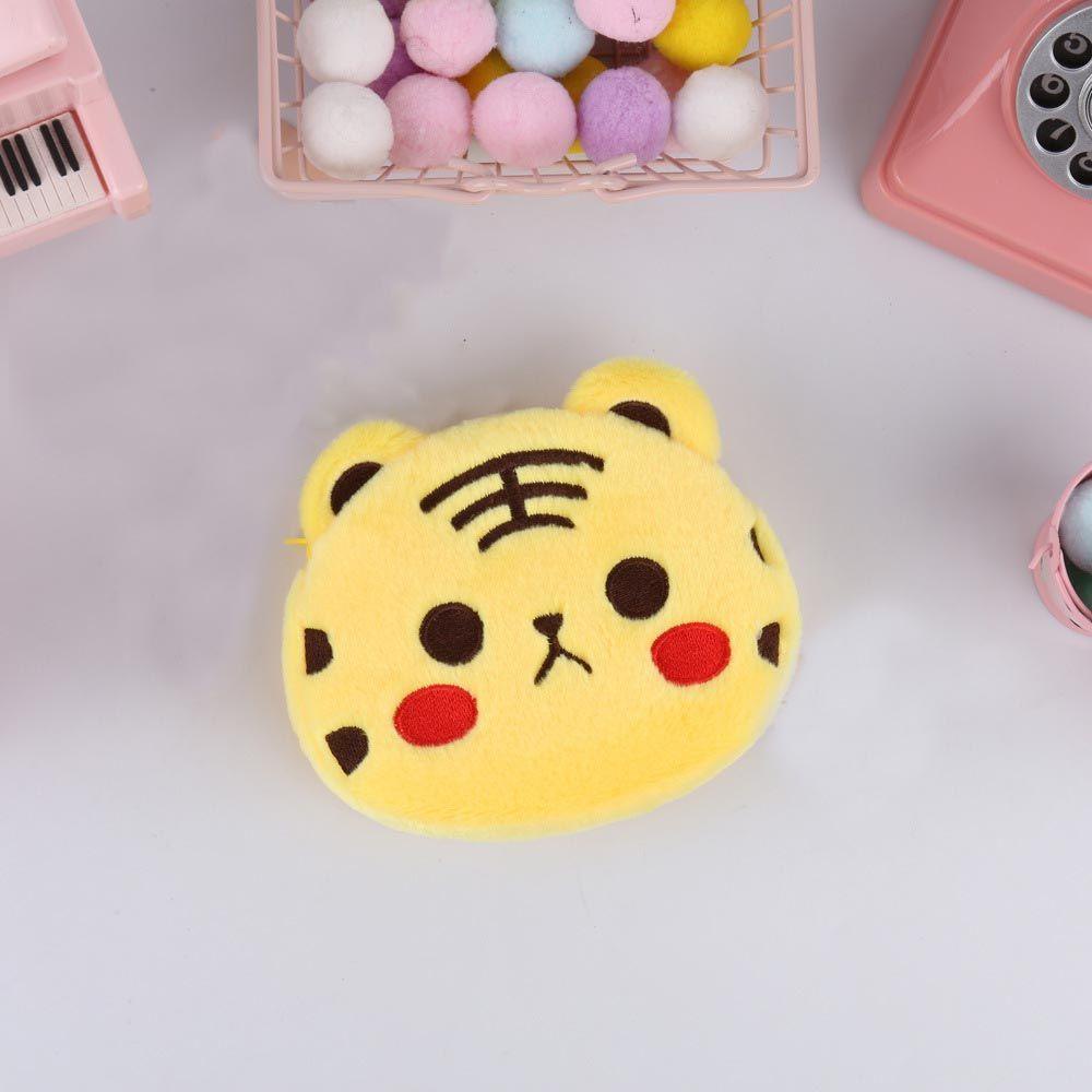 Ví Nhỏ Đựng Tiền Xu Có Khóa Kéo Họa Tiết Hoạt Hình Dễ Thương Cho Nữ