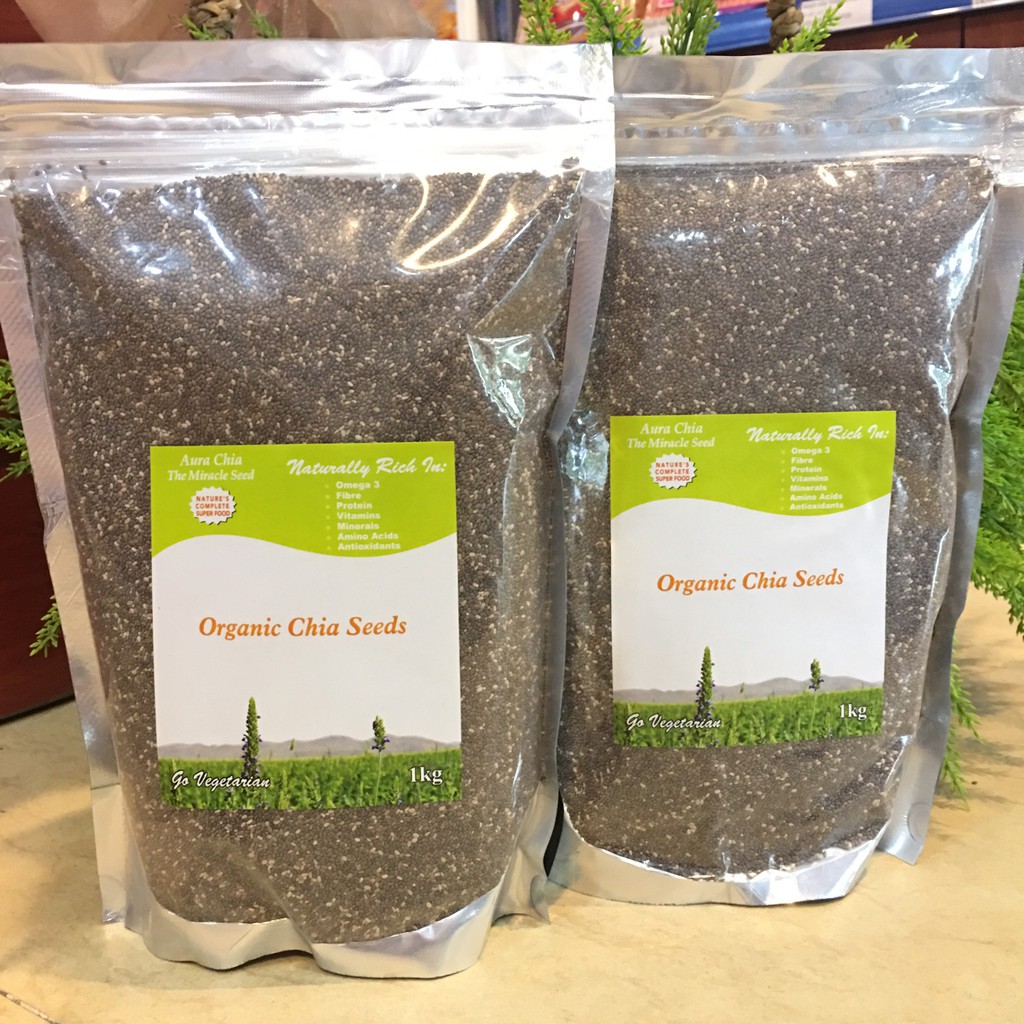 Hạt chia Aura Chia The Miracle Seed Úc 1Kg