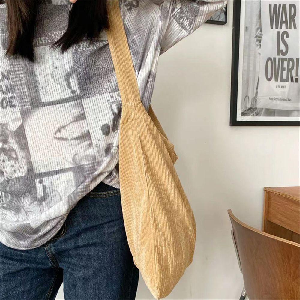 UUMIR Túi Xách Đeo Vai Vải Nhung Kích Cỡ Lớn Thời Trang Dành Cho Nữ