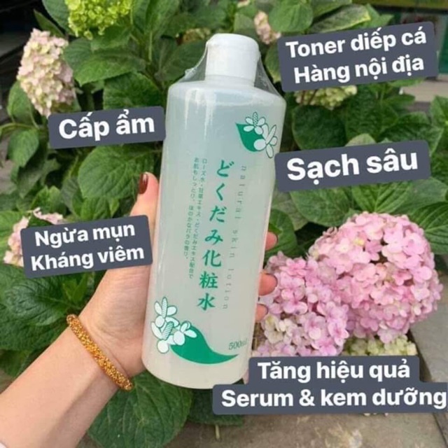 NƯỚC HOA HỒNG DIẾP CÁ CỦA NHẬT 500ml