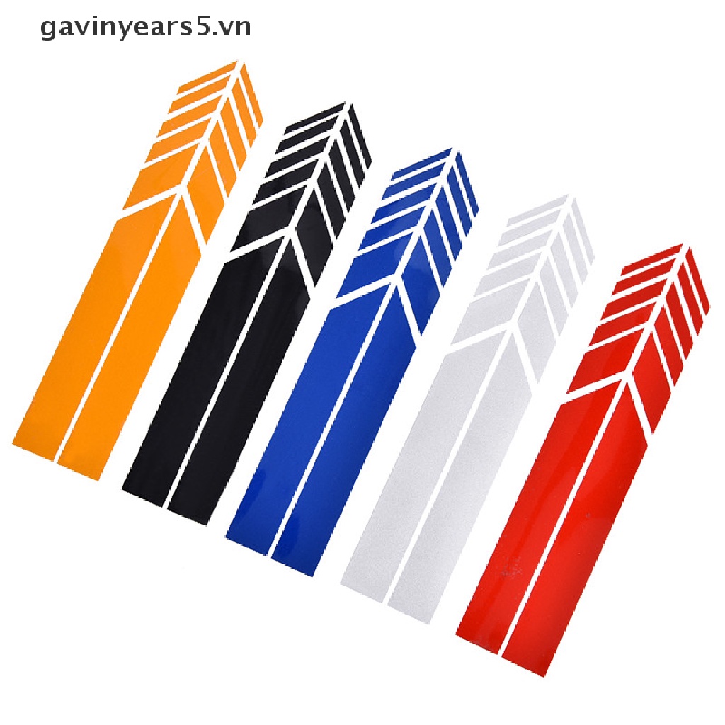 Sticker Vinyl Phản Quang Dán Trang Trí Gương Chiếu Hậu Xe Hơi DIY
