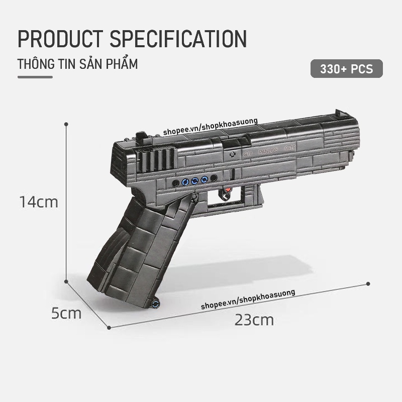 Đồ Chơi Mô hình Lục Desert Eagle Pistol