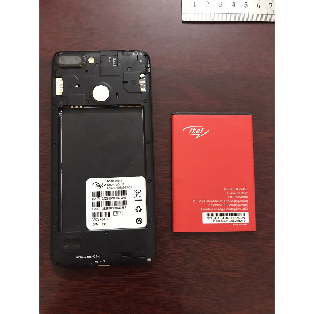Pin W5503-Alpha/24ei -itel