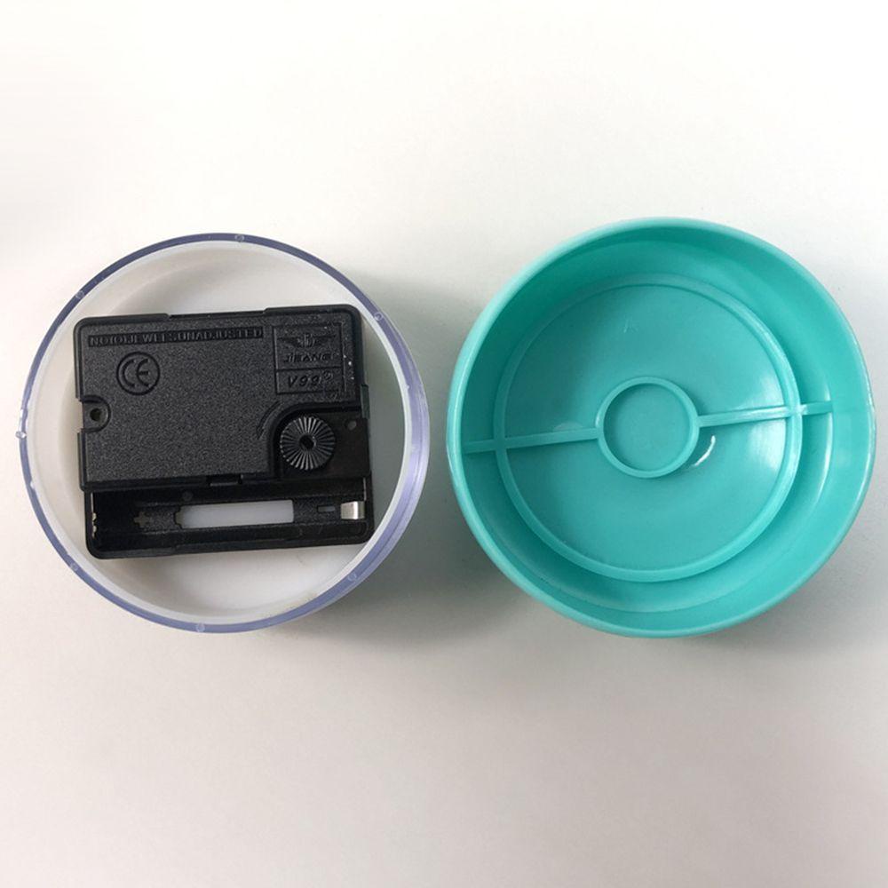 Đồng Hồ Treo Tường KUNHEV Mini 3D Chống Thấm Nước Chạy Pin Hiện Đại
