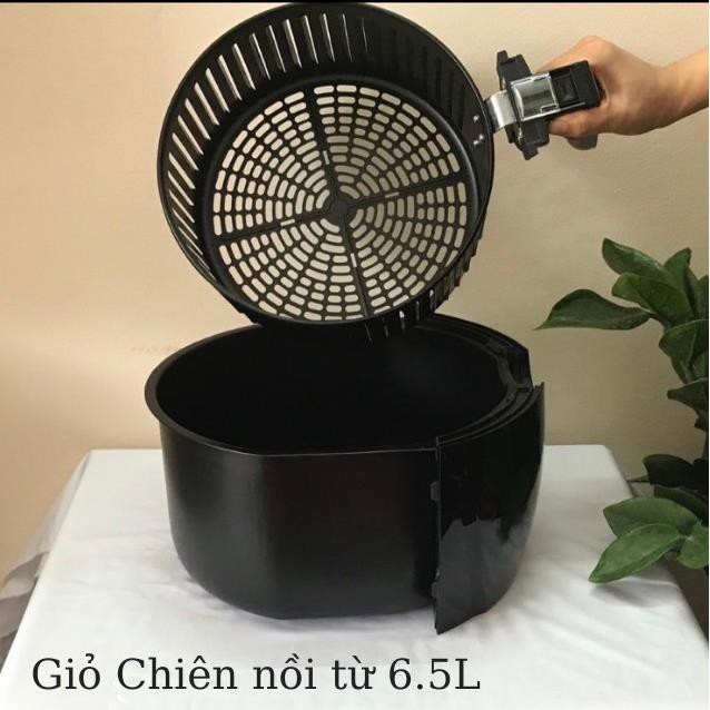 Nồi Chiên Không Dầu SHARP Dung Tích Lớn (6L-7L) Thái Lan - Kiểu Dáng Hiện Đại, Công nghệ Chiên 360 độ, Bảo Hành 12 Tháng