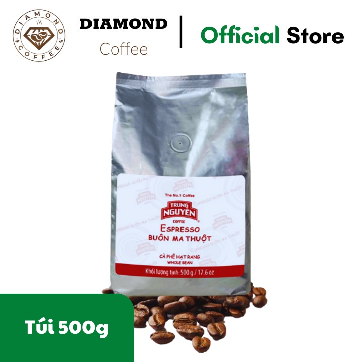 Cà phê hạt Espresso Trung Nguyên 500gr