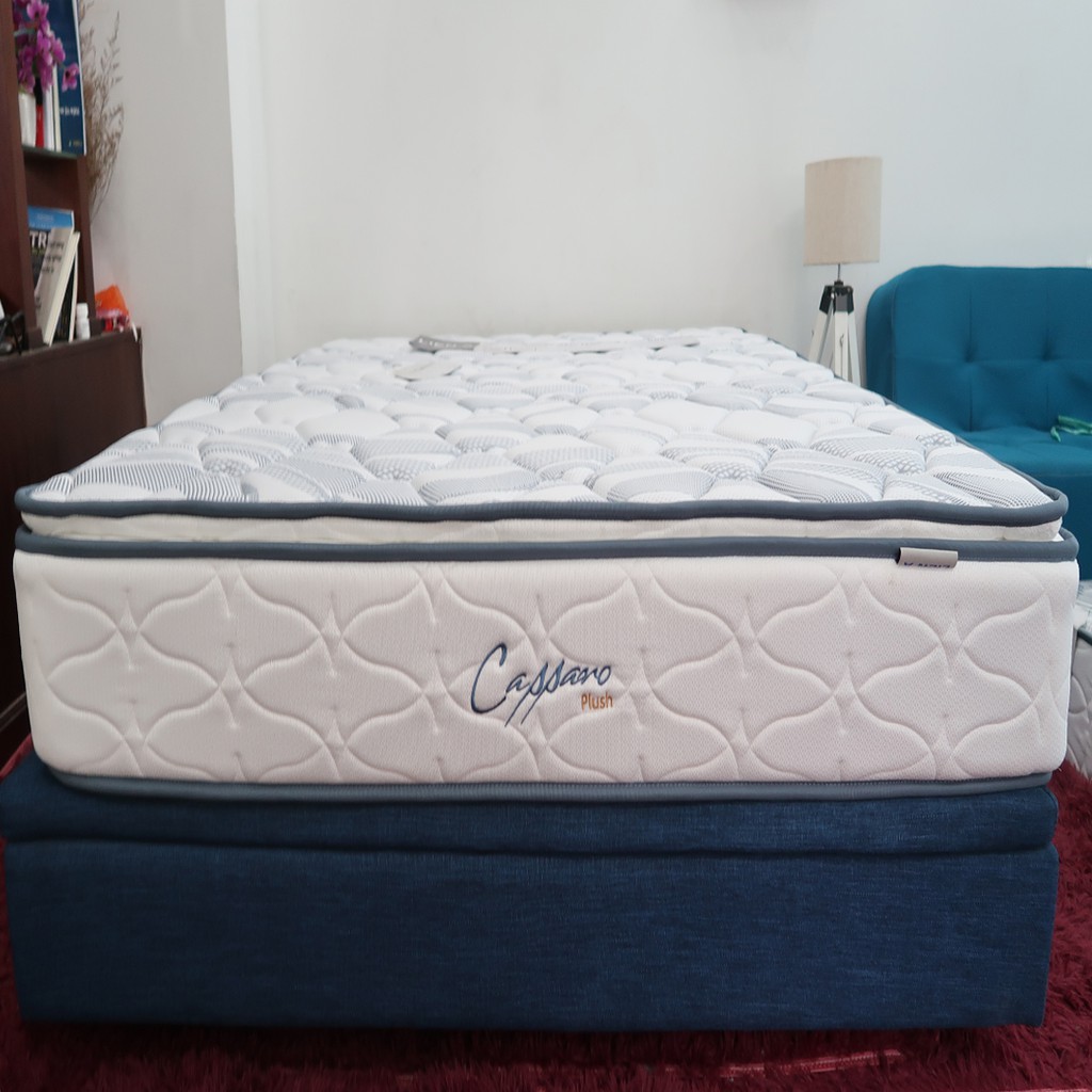 Nệm Lò Xo Liên Á Cassaro Plush Hút Ẩm Tốt - Bảo Hành 10 Năm