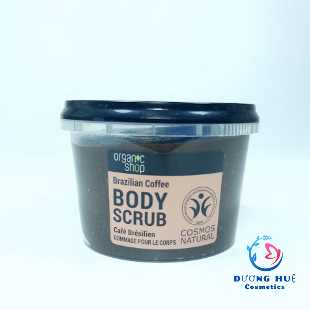 Tẩy Tế Bào Chết Toàn Thân Organic Shop Organic Coffee &amp; Sugar Body Scrub 250ml ( Chính hãng)