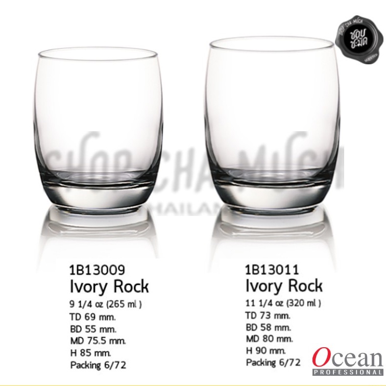 Gói Ocean Ivory Series Glass-1 chứa 6 miếng
