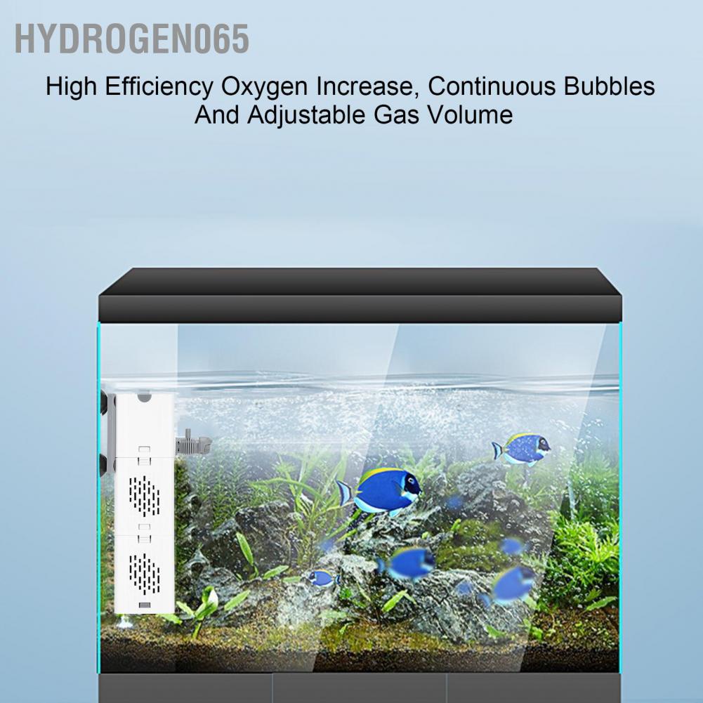 Bộ lọc tích hợp máy bơm chìm không ồn cho hồ cá ZY-N61 Hydrogen065