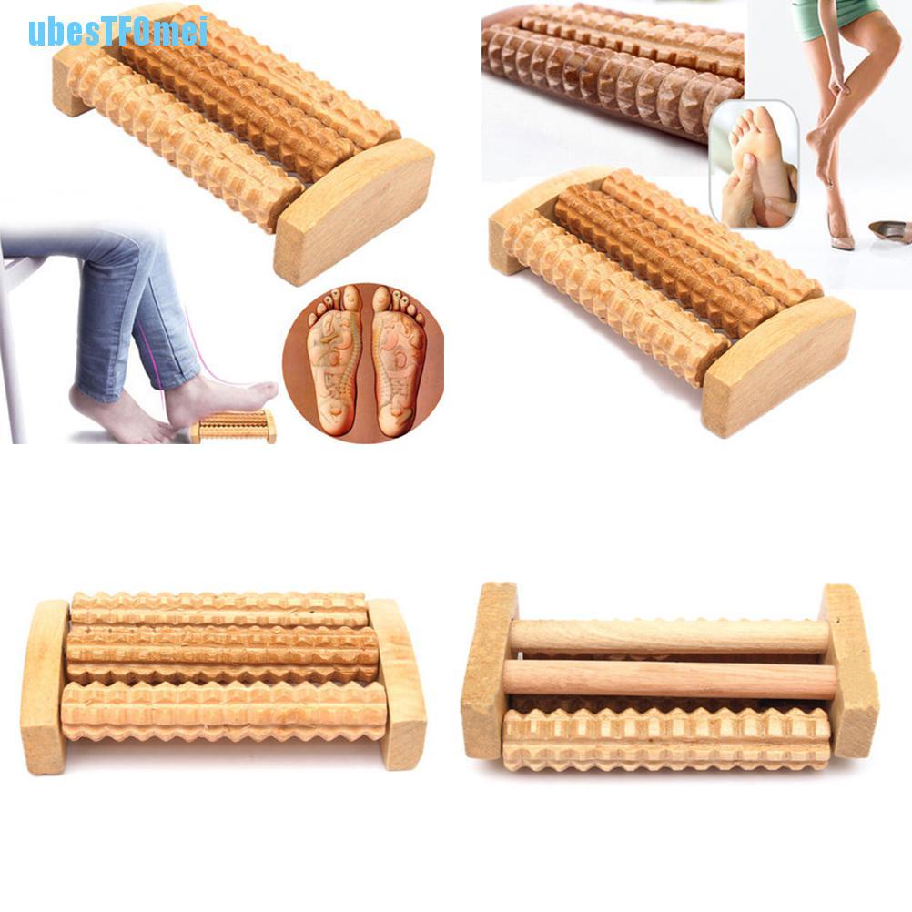 Con Lăn Gỗ Cầm Tay Bấm Huyệt Mát Xa Cơ Thể Lưng Chân Tay