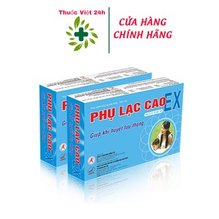 Viên Uống Phụ Lạc Cao EX - Hỗ trợ giảm đau bụng kinh, bế kinh &amp; kinh nguyệt không đều
