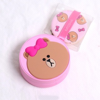Phấn nước Missha x Line Friends Glow Tension