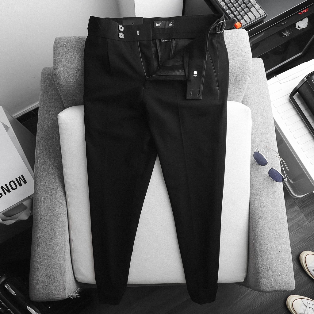 Quần jean baggy nam Mantoni, quan jeans bò ống suông rộng Hot 2021 | BigBuy360 - bigbuy360.vn