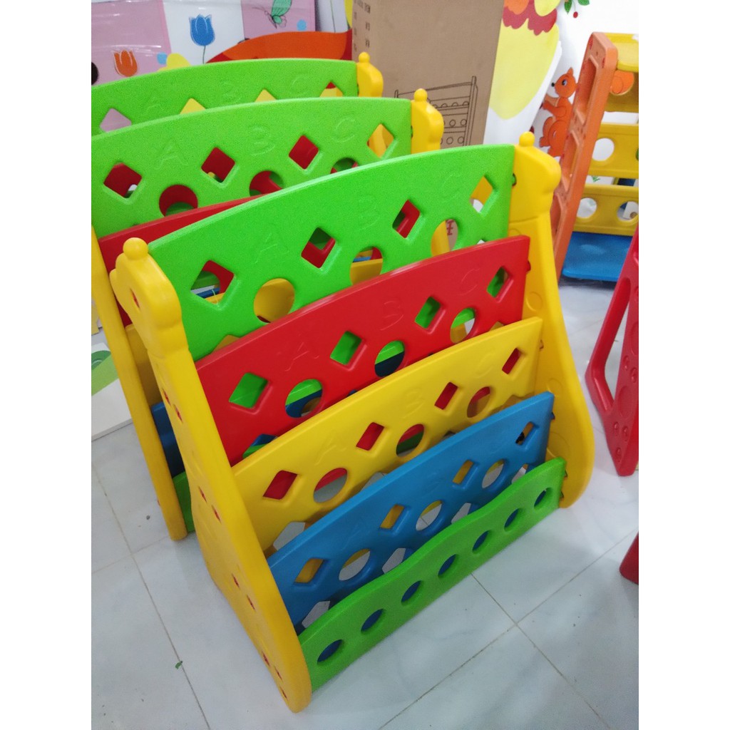 Kệ Nhựa Cho Bé - Kệ Thư Viện - Mã SP DCNK157