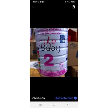 Sữa Bột Cute Baby số 2