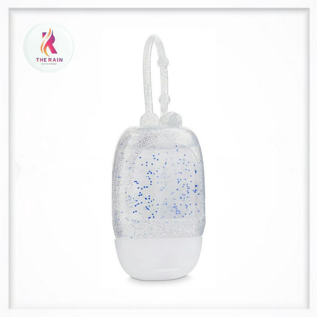 Móc treo gel rửa tay khô Bath & Body Works Silver Glitter Pocketbac Holder