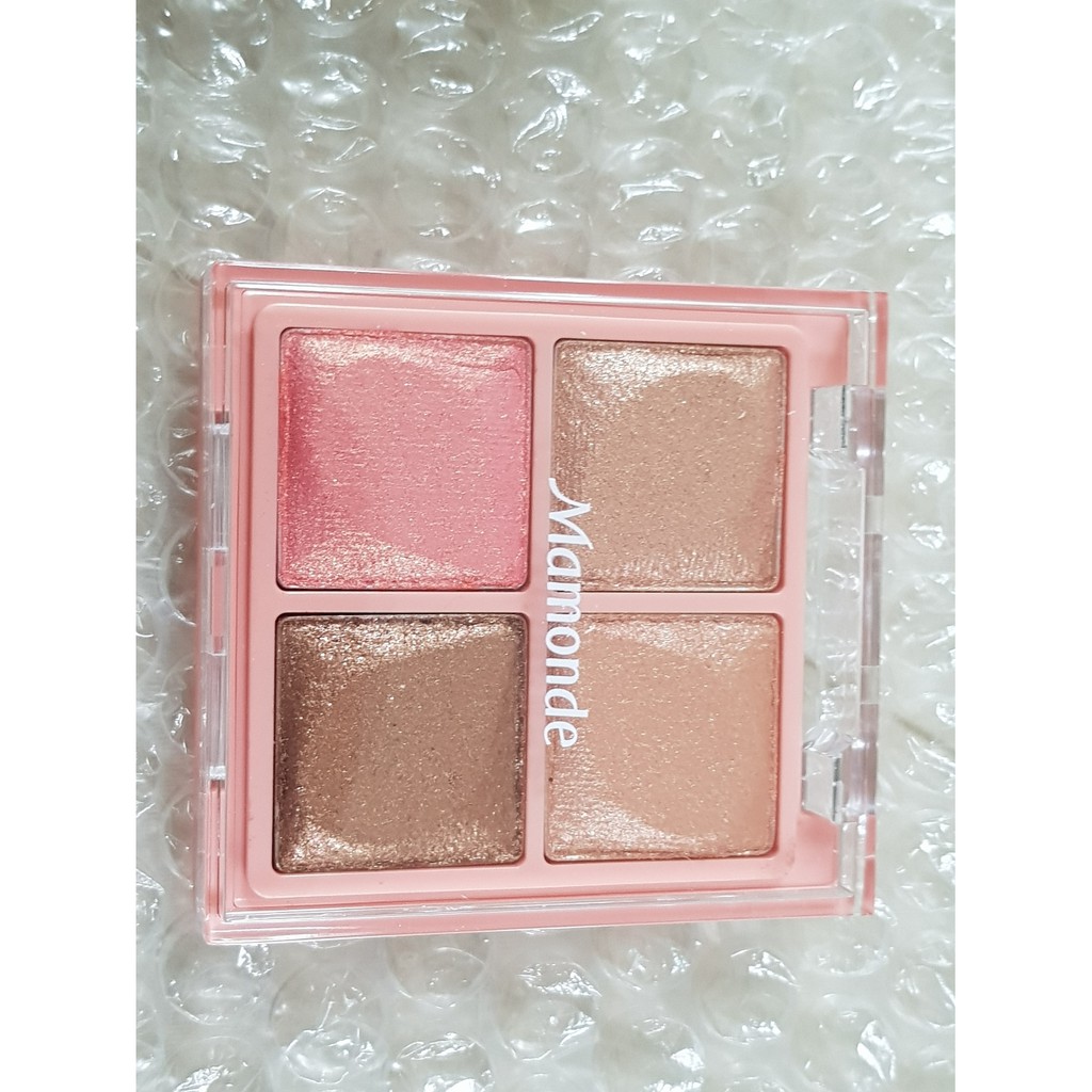 MBC Phấn mắt 4 màu Mamonde Flower Pop Eyebrick tặng kèm 3 mini | BigBuy360 - bigbuy360.vn