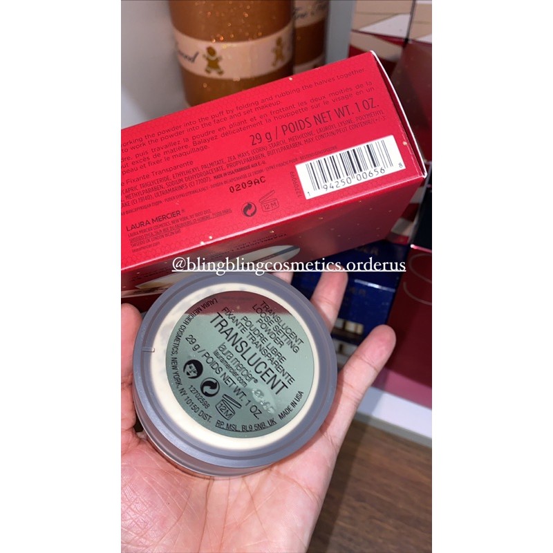 [SALE 30%] Set phủ Laura Mercier + bông bản limited $55 | BigBuy360 - bigbuy360.vn