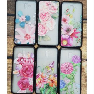 Ốp lưng Samsung J6 Plus(J6+) viền dẻo lưng trong nhám hình 6D cực đẹp