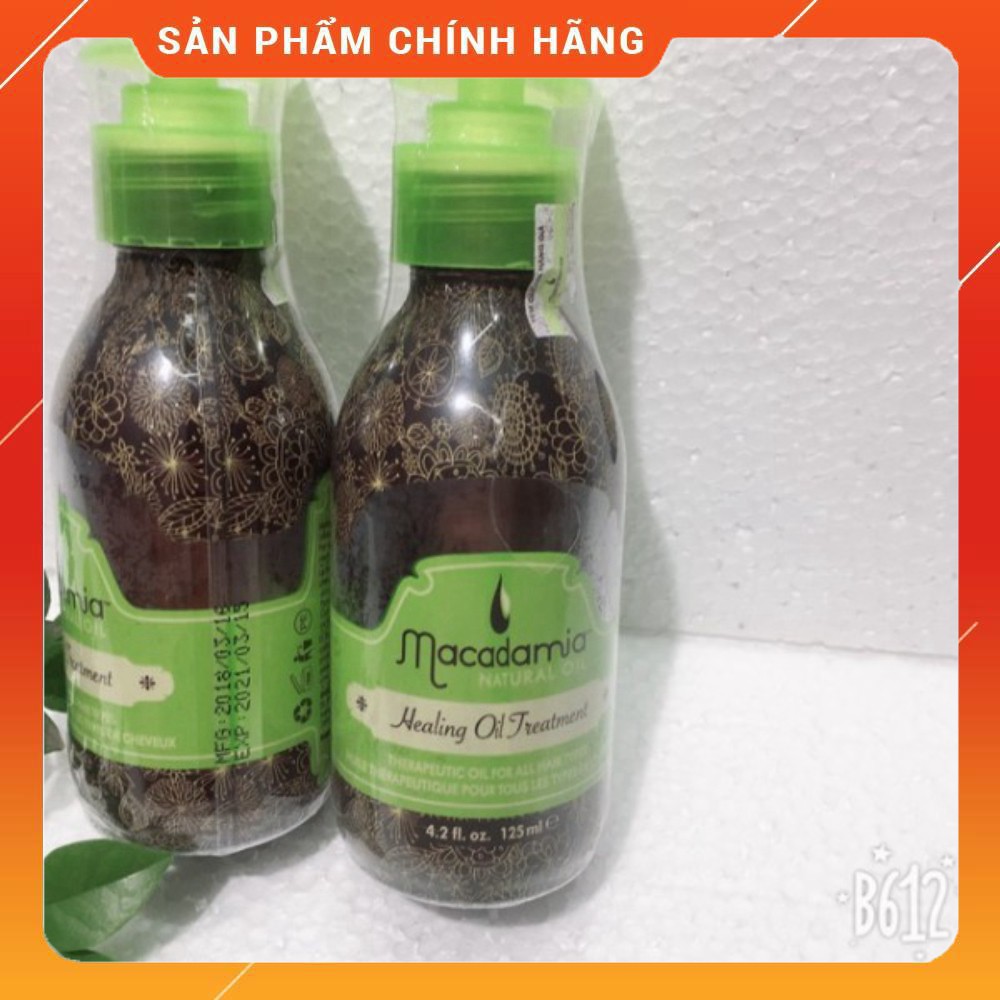 [SALE HÀNG CHUẨN] TINH DẦU DƯỠNG TÓC SIÊU MỀM MƯỢT MACADAMIA OIL HEALING SPRAY 125ml