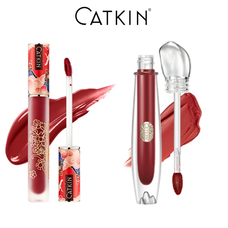 Son kem CATKIN tông màu lì lâu trôi thiết kế thời trang 1.8g